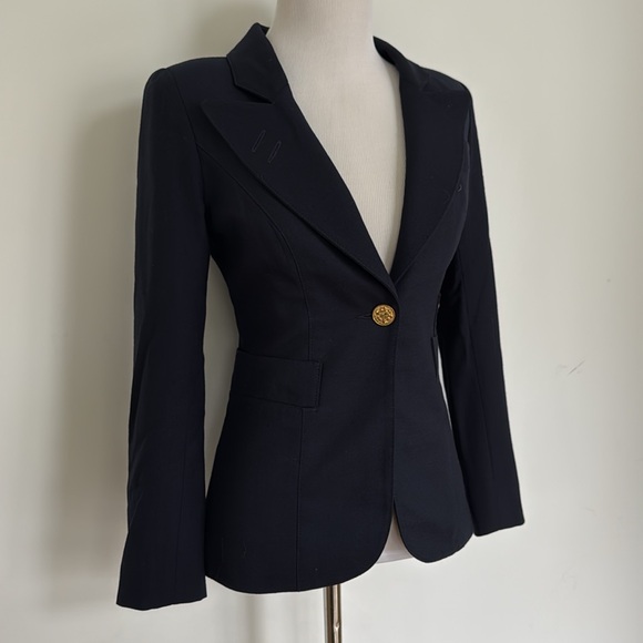 Smythe Dutchess Single Breasted Wool Blazer - Picture 4 of 11